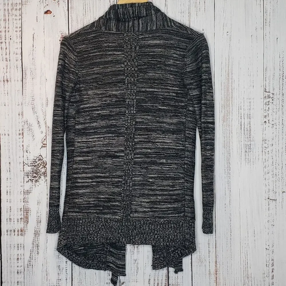 EUC Aritzia Wilfred Flaubert Waterfall Knit open front cardigan pockets Sz XS - Picture 3 of 8